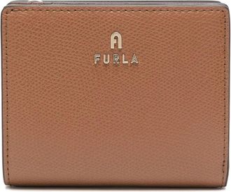 Furla Accessoires, Dames, Bruin, ONE Size, Leer, Camelia S Compact Wallet