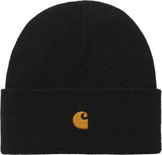 Carhartt Work in Progress Chase Beanie - unisex - Carhartt Wip - Accessories - Black - ONE SIZE - Accessories