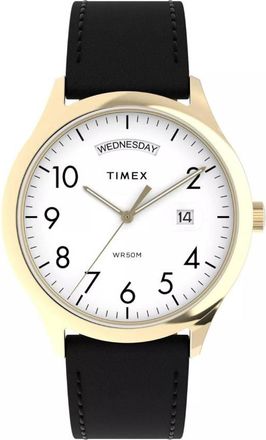 Timex Easy Reader Quartz White Dial Mens Watch TW2W68500