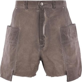 Rick Owens cotton shorts - men - Cotton - 34 - Grey