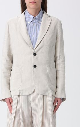 Barena Blazer a monopetto in misto lino Barena