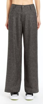 Drew Womens Amyra High-Rise Trouser Pants In Granite