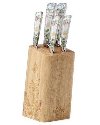 Lenox Butterfly Meadow Herbs 6Pc Cutlery Block Set