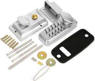 OEM Cerradura Mec&aacute;nica Mini Code De 2 A 4 D&iacute;gitos Para Puertas De Armarios Interiores Y Exteriores, Cerradura De Seguridad Protegida Por Contrase&ntilde;a