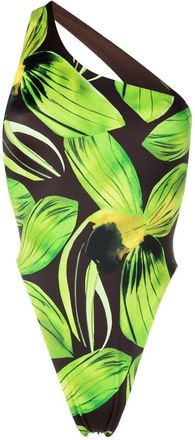 Louisa Ballou Womens One-Shoulder Swimsuit