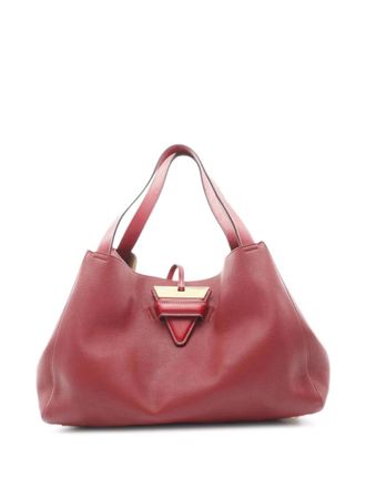 Loewe 2000s Barcelona leather handbag - Red