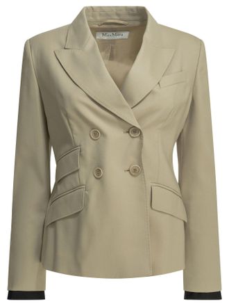 Max Mara Zweireihiger Wollblazer
