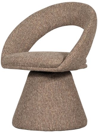 De Eekhoorn Design Esszimmerstuhl Spike mit Drehfunktion, Natural Melange