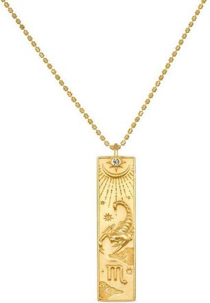 Satya Jewelry Story of Zodiac Necklace in Sagittarius at Nordstrom