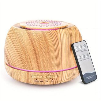 OEM Umidificatore Da 300 Ml Effetto Legno, Nebulizzazione A Freddo, Porta Usb, Lampada Aromatica Per Auto Con Nebulizzazione A Ultrasuoni - Crezuo