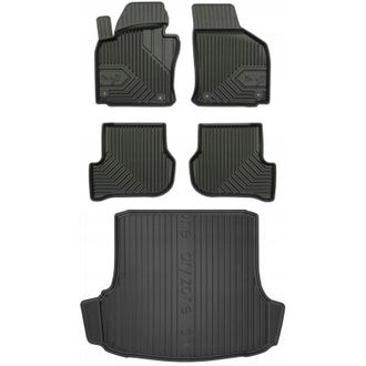 OEM Set 77 Alfombrillas Y Tapete Skoda Octavia 2 Lb 2004-2013
