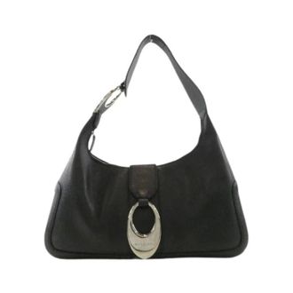 Bulgari unisex, Pre-owned, Zwart, Maat: ONE Size Leer