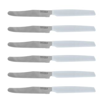 Pedrini Set 6 coltelli azzurri Active