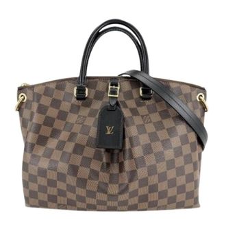 Louis Vuitton Pre-owned Damier Canvas Handbag - Dames - Pre-owned - Bruin - Maat: ONE Size