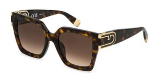 Furla SFU878 02BL Mens Sunglasses Tortoiseshell Size 52