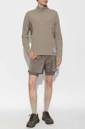 SATISFY Top FuzzFleece Octa, Mens, Beige