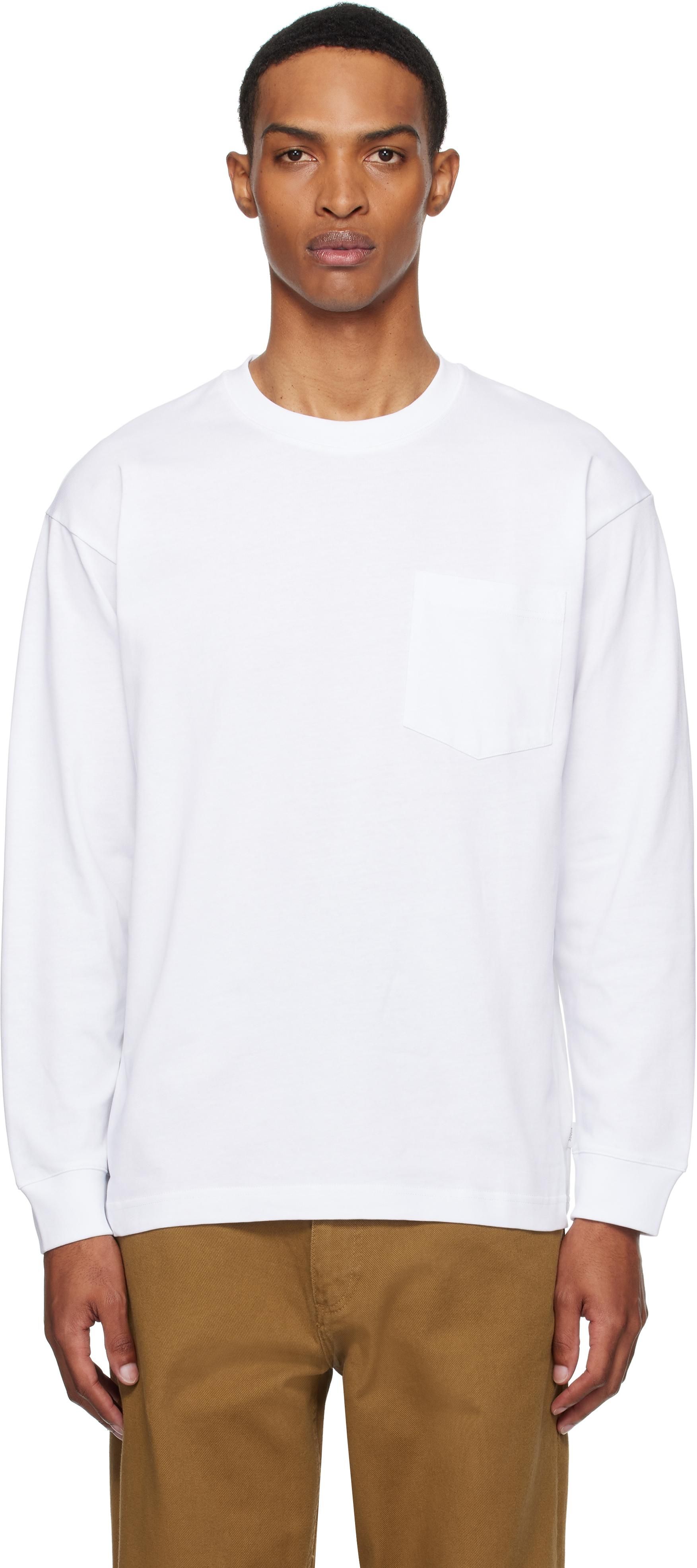 Tシャツ・カットソー MARNI FW24 SHIRT (CAMA0561FY UTC223 00W01) White crew neck T-shirt | Marni