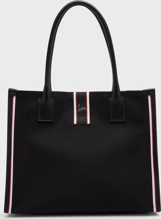 Christian Louboutin Mens Nastroloubi FAV Large Canvas Tote Bag