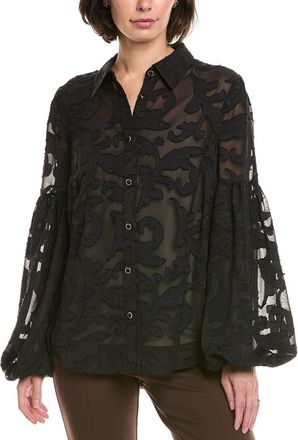 Milly Scroll Burnout Shirt