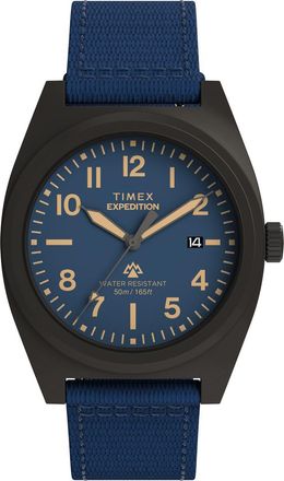 Timex Expedition North Capstone Mens Blue Watch TW2Y18200 Fabric - One Size