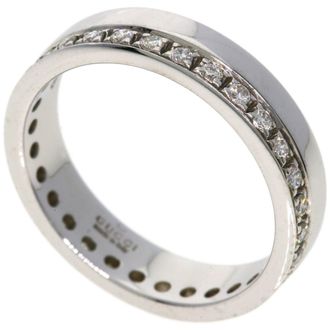 Gucci White Gold White Gold (18K) Band Ring (Pre-Owned)