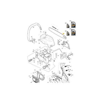 STIGA Sports Barra.325 15 Pulgadas Original Stiga - 118800624/0