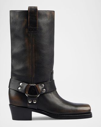 PARIS TEXAS Roxy 45MM Leather Boots