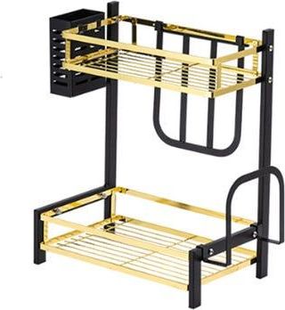 OEM Estante Para Especias De Cocina, Organizador Completo De Utensilios - Dos Niveles 302040cm