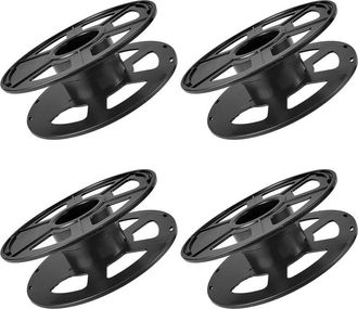 OEM Kit De 4 Piezas Para Enrollar Cables, Carrete El&eacute;ctrico De Pl&aacute;stico Vac&iacute;o, Enrolladores De Cables El&eacute;ctricos De 200 Mm De Di&aacute;metro, Para Luces Navide&ntilde;