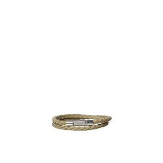 Tod's My Colors 2-Turn Leren Armband - Heren - Armbanden - Beige - ONE Size - Leer - Accessoires