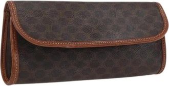 Celine Pre-owned Wallets, female, Brown, Size: ONE SIZE Pre-owned Vintage Pouch