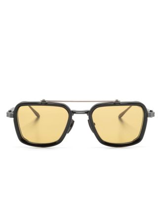Akoni Solis pilot-frame sunglasses - Black