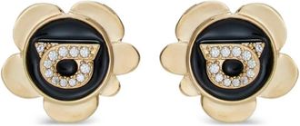 Ferragamo Orecchini con pendente Gancini - Oro