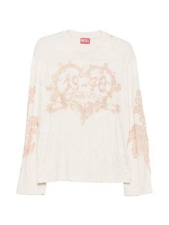 Diesel T-hilary-ls-aa1 Maglietta