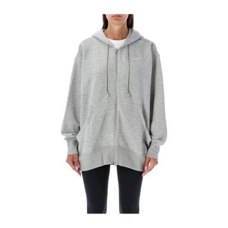 Nike Felpa con zip Sportswear Club Fleece - - Sweatshirts & Hoodies - Donna - Grigio - S