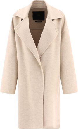 Max Mara Angel coat - women - Cashmere - 42 - Neutrals