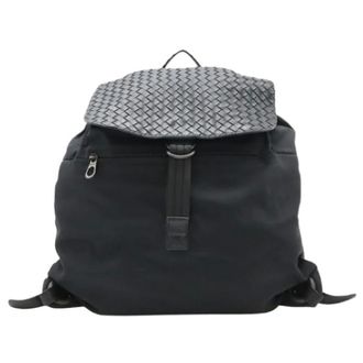 Bottega Veneta Pre-owned Backpacks, unisex, Black, Size: ONE SIZE Pre-owned Vintage Backpack