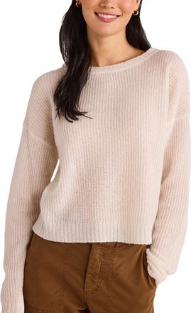 Bella Dahl Drop Shoulder Cashmere & Silk-Blend Sweater