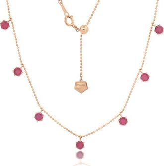 Graziela Pink Sapphire Floating Necklace at Nordstrom
