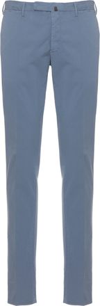 Incotex Blue Royal Batavia Cotton Chino Pants