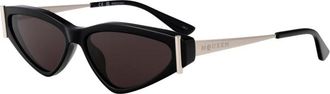 Alexander McQueen Stijlvolle zonnebril Am 0493S - Dames - Zonnebrillen - Zwart - 57 MM - Accessoires