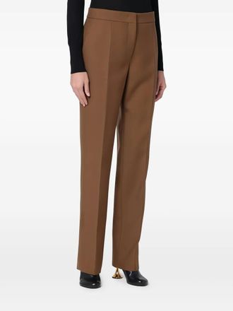 Jil Sander wool trousers - Brown