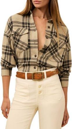 Faherty Legend Plaid Overshirt in Lost Trails Plaid at Nordstrom Rack, Size Xx-Small