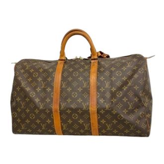 Louis Vuitton Vintage Weekend Bags, unisex, Brown, ONE SIZE, Pre-owned Weekend Bag