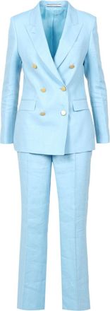 Tagliatore Dresses Clear Blue