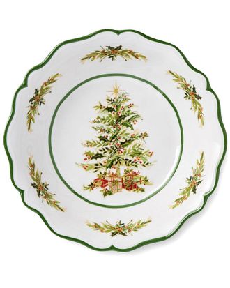 Certified International Holly Tree Set Of 4 Melamine All Purpose Bowls