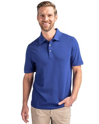 Cutter & Buck Advantage Tri-Blend Pique Mens Polo Shirt
