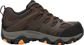 Merrell Mens Moab Vertex 2 Waterproof Safety Shoes In Brown