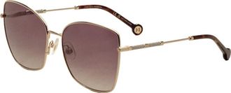 Carolina Herrera Womens HER0133S-0000-HA HER0133S 0000 59 HA Sunglasses - Rose Gold - One Size