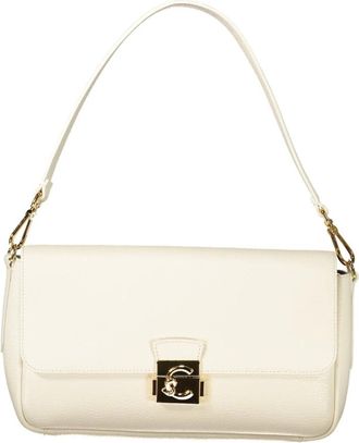 Coccinelle C-Me Lock Bag - Dames - Schoudertassen - Wit - ONE Size - Leer - Tassen